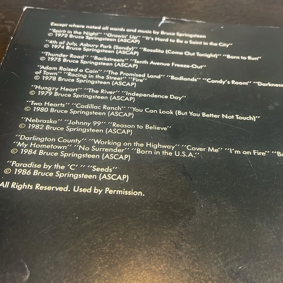 Bruce Springsteen & e street band live tour book - Picture 6 of 6